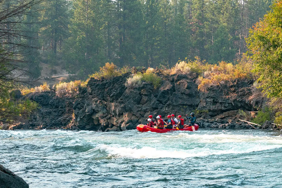 Group on the Big Eddy Thriller